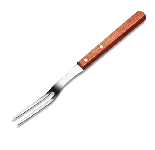 New-Star-Foodservice-38224-Wood-Handle-Barbecue-Fork-13-Inch-0