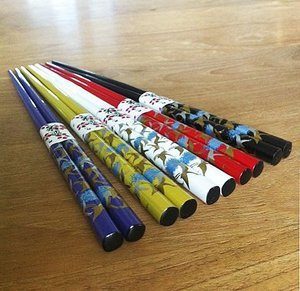 JapanBargain-Brand-5-pair-Japanese-Style-Chopsticks-Gift-Set-Crane-Crane-0