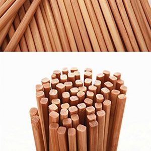 Mannice-Chinese-Natural-Bamboo-Hot-Pot-Chopsticks-10-Pairs-Gift-Sets-27cm-Long-Brown-Lightweight-Color1-0