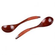 Sealike-Vintage-Chinese-Style-Handcrafted-Wooden-Soup-Spoon-Set-of-2-with-a-stylus-0-3