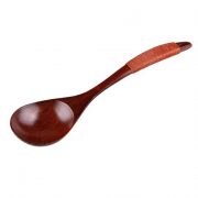 Sealike-Vintage-Chinese-Style-Handcrafted-Wooden-Soup-Spoon-Set-of-2-with-a-stylus-0-5